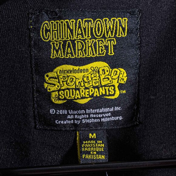 Chinatown Market Spongebob Squarepants T-Shirt Medium Y2K Streetwear Skate - Picture 3 of 7
